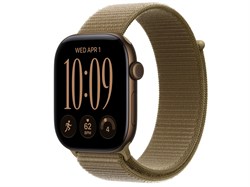 Watch Series 12, 46 мм, Dark Bronze, Olive Sport Loop, One Size