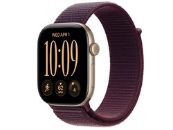 Watch Series 12, 46 мм, Light Gold, Burgundy Sport Loop, One Size