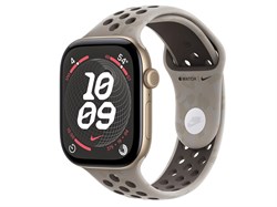 Watch Series 12, 46 мм, Light Gold, Pavement Grey Nike, S/M