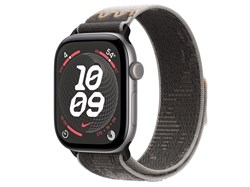 Watch Series 12, 46 мм, Space Gray, Pavement Grey Nike Sport Loop, One Size