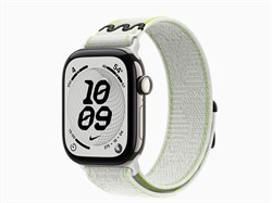 Watch Series 12, 42 мм, Natural, Essential White Nike Sport Loop, One Size