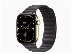 Watch Series 12, 42 мм, Radiant Gold, Midnight Magnetic Link, S/M