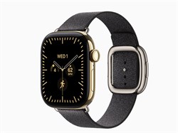 Watch Series 12, 42 мм, Radiant Gold, Navy Blue Modern Buckle, S