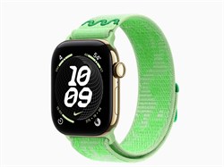 Watch Series 12, 42 мм, Radiant Gold, Green Spark Nike Sport Loop, One Size