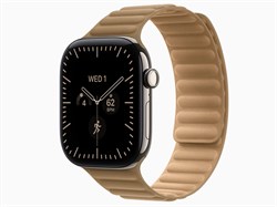 Watch Series 12, 46 мм, Natural, Camel Magnetic Link, M/L