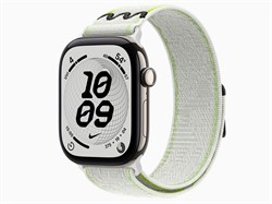 Watch Series 12, 46 мм, Natural, Essential White Nike Sport Loop, One Size