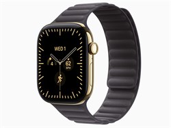 Watch Series 12, 46 мм, Radiant Gold, Midnight Magnetic Link, M/L