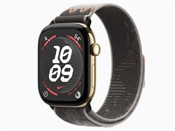 Watch Series 12, 46 мм, Radiant Gold, Pavement Grey Nike Sport Loop, One Size
