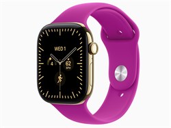 Watch Series 12, 46 мм, Radiant Gold, Magenta, S/M