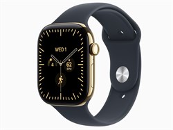 Watch Series 12, 46 мм, Radiant Gold, Navy Blue, M/L