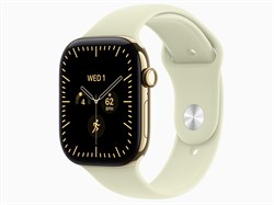 Watch Series 12, 46 мм, Radiant Gold, Pale Succulent, S/M