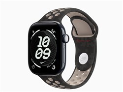 Watch Series 12, 42 мм, Night Blue, After Dark Black Nike, M/L