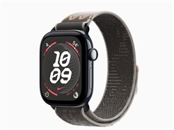 Watch Series 12, 42 мм, Night Blue, Pavement Grey Nike Sport Loop, One Size
