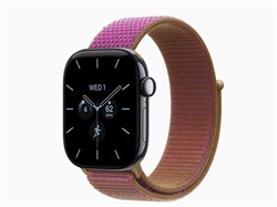 Watch Series 12, 42 мм, Night Blue, Magenta Sport Loop, One Size