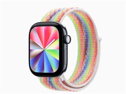 Watch Series 12, 42 мм, Night Blue, Pride Edition Sport Loop, One Size