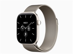 Watch Series 12, 42 мм, Pearl White, Natural Milanese Loop, One Size