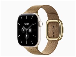 Watch Series 12, 42 мм, Pearl White, Camel Modern Buckle, S