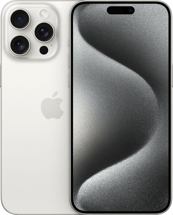 iPhone 15 Pro 256 ГБ, White Titanium (Белый Титан), nano Sim + eSim MTUD3J - фото 3215