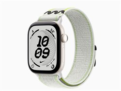 Watch Series 12, 42 мм, Pearl White, Essential White Nike Sport Loop, One Size
