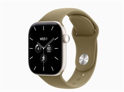 Watch Series 12, 42 мм, Pearl White, Olive, S/M
