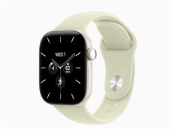 Watch Series 12, 42 мм, Pearl White, Pale Succulent, M/L