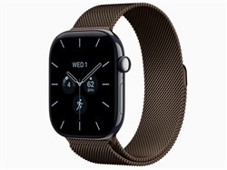 Watch Series 12, 46 мм, Night Blue, Dark Bronze Milanese Loop, M/L