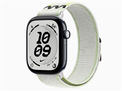 Watch Series 12, 46 мм, Night Blue, Essential White Nike Sport Loop, One Size
