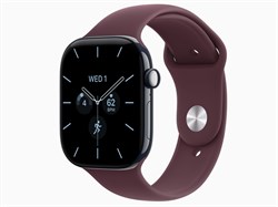 Watch Series 12, 46 мм, Night Blue, Burgundy, M/L