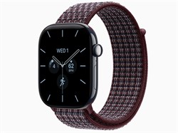 Watch Series 12, 46 мм, Night Blue, Burgundy Plaid Sport Loop, One Size