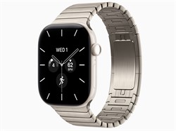 Watch Series 12, 46 мм, Pearl White, Natural Link Bracelet, One Size