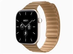 Watch Series 12, 46 мм, Pearl White, Camel Magnetic Link, M/L
