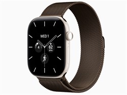 Watch Series 12, 46 мм, Pearl White, Dark Bronze Milanese Loop, S/M
