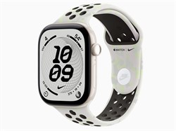 Watch Series 12, 46 мм, Pearl White, Essential White Nike, M/L