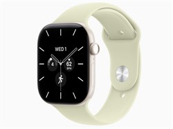 Watch Series 12, 46 мм, Pearl White, Pale Succulent, S/M