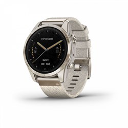 Epix Pro (Gen 2) Sapphire Edition 42 мм золотистый корпус, нейлоновым ремешком сливочного цвета 010-02802-20