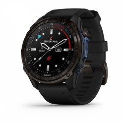 Descent MK3i, 51 мм титан Carbon Grey DLC, черным силиконовым ремешком 010-02752-11