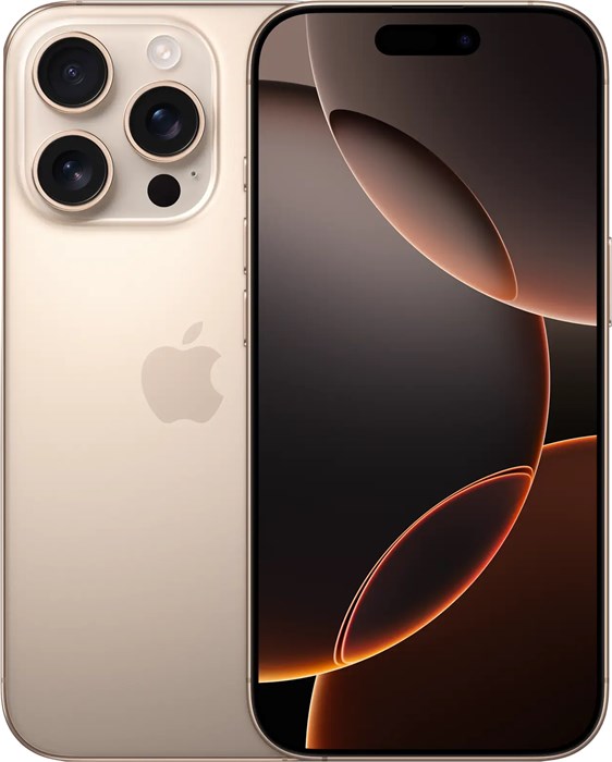 iPhone 16 Pro 256 ГБ, Пустынный Титан (Desert Titanium), Dual eSim MYMJ3LL - фото 7369