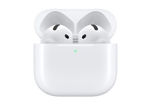 Беспроводные наушники AirPods 4, (2024), Белый, без адаптивного шумоподавления MXP63