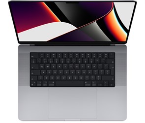 MacBook Pro 16 M1 Pro (10c CPU, 16c GPU), RAM 32 ГБ, SSD 512 ГБ, английская раcкладка (KB-US), Space gray (Серый космос), Z14V0023L Z14V0023L