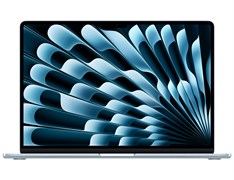 MacBook Air 15, M5, 16 ГБ, 1 ТБ, Небесно-голубой, русская клавиатура, MDVT4RU