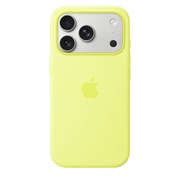 Чехол Apple для iPhone 17 Pro, Silicone Case, Neon Yellow (Жёлтый)