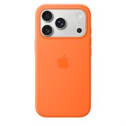 Чехол Apple для iPhone 17 Pro, Silicone Case, Orange (Оранжевый)