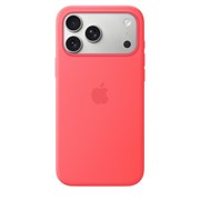 Чехол Apple для iPhone 17 Pro Max, Silicone Case, Bright Guava (Розовый)