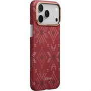 Чехол Pitaka для iPhone 17 Pro , Scarlett (Красный)