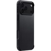 Противоударный чехол Pitaka с накладками для iPhone 17 Pro Max, Black (Чёрный)