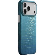 Чехол Pitaka для iPhone 17 Pro Max, Blue (Голубой)