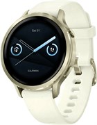 Venu 4 41 мм Lunar Gold, Bone Silicone Band, 010-03013-00