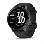 Venu 4 45 мм Slate Bezel, Black Silicone Band, 010-03014-00