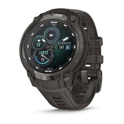 Instinct Crossover AMOLED Charcoal, Charcoal Silicone Band, 010-03398-00