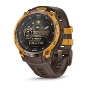 Instinct Crossover, AMOLED Bronze/Sunburst, Cocoa Silicon, 010-03398-01